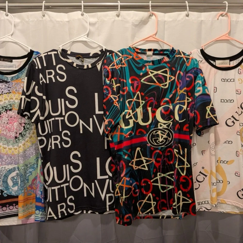 Louis Vuitton and Gucci